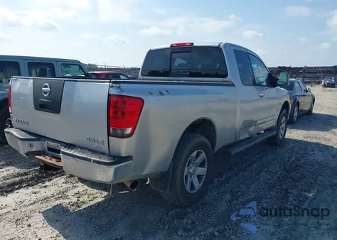 2004 Nissan Titan Le z USA, uszkodzony, nr VIN 1N6AA06B04N534373